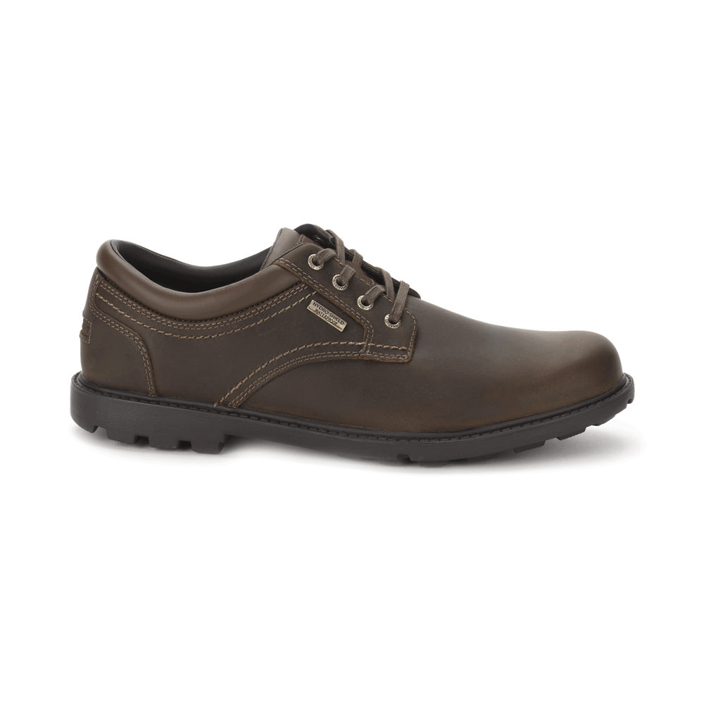 Rockport Oxfords For Mens Brown - Storm Surge Plain Toe - LY1640529